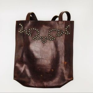 Two Bar West handmade leather bag